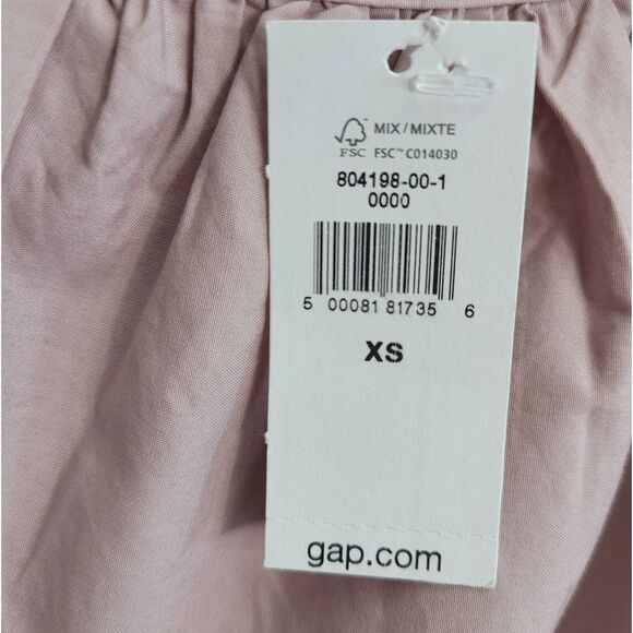 GAP Eyelet Flutter Sleeve Top Size XSMALL - Picture 11 of 11